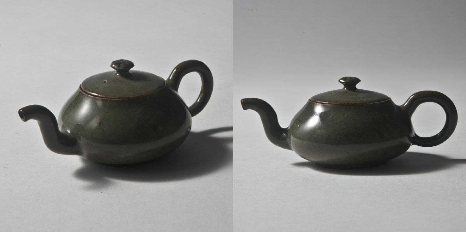 林義傑出 柴燒上釉 茶壺